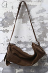 AVIVA JIFEI XUE X Tagliovivo 24 autumn and winter shoulder crossbody bucket bag craftsman AJX-BAGUETTE-ZONG brown
